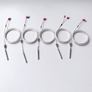 <span class=keywords><strong>2</strong></span>線式工業用ステンレス鋼プローブ温度RTDセンサー<span class=keywords><strong>PT100</strong></span> OEM IP65 クラスA - Product Image 5