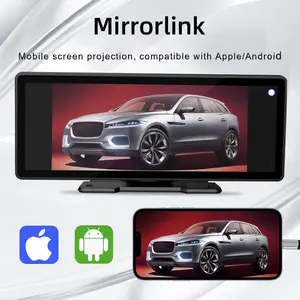 Factory Wholesale 10.26 HD Smart Car Play Screen 2k1440p Dual Lens Radio Audio System Mp5 Player Dash Cam Android Apple Carplay