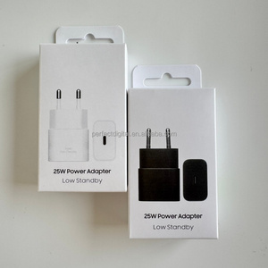 Adaptateur secteur USB PD 25W populaire 2026, <span class=keywords><strong>chargeur</strong></span> mural pour téléphone, adaptateur de type C avec prises EU et US pour Samsung <span class=keywords><strong>Galaxy</strong></span> S26ultra - Product Image 1