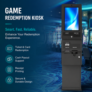 Kiosco <span class=keywords><strong>de</strong></span> Canje <span class=keywords><strong>de</strong></span> Boletos con Dispensador <span class=keywords><strong>de</strong></span> Efectivo, Aceptador <span class=keywords><strong>de</strong></span> Billetes JCM, Gabinete <span class=keywords><strong>de</strong></span> Juego <span class=keywords><strong>de</strong></span> Habilidad, Pantalla Táctil Multipunto, 1 Año <span class=keywords><strong>de</strong></span> Garantía - Product Image 1