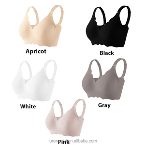 Disponibile in Magazzino, Taglia EU, Reggiseno con Bordo Ondulato, <span class=keywords><strong>Senza</strong></span> Cuciture, <span class=keywords><strong>Senza</strong></span> <span class=keywords><strong>Ferretto</strong></span>, Supporto Morbido, Reggiseno Jelly Traspirante Ultra-Sottile e Confortevole per Donne - Product Image 6