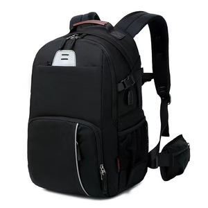 Sac à dos grande capacité imperméable avec sangle pour trépied et housse de pluie, sac à dos pour appareil photo personnalisé - Product Image 1