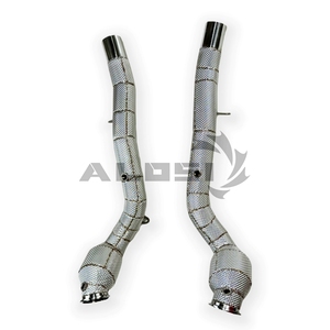 Colectores de Escape V8 Turbo para Ferrari <span class=keywords><strong>GTC4Lusso</strong></span> T 3.9T 2017-2019, Kit de Tubo de Escape de Alto Rendimiento SS304 - Product Image 1
