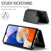 Étui CaseMe 2024 Original avec protection RFID pour Samsung A55, fentes pour cartes de crédit, étui portefeuille magnétique pour Samsung A55 A35 A25 A15, étui en cuir