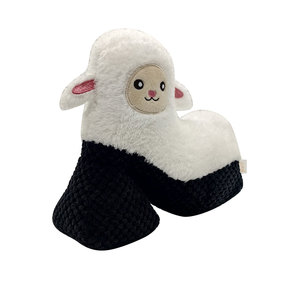 Giocattolo da masticare per animali domestici con sigillo <span class=keywords><strong>bianco</strong></span> e nero tacchi alti peluche di peluche che mordono i denti molari giocattoli per cucciolo di cane - Product Image 2