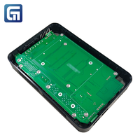 Module de circuit de contrôle d'affichage numérique LED de température et d'humidité PCBA, horloge calendrier en temps réel, service clé en main PCBA tout-en-un