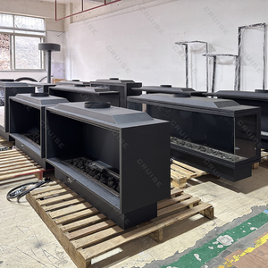 <span class=keywords><strong>Inserto</strong></span> per Caminetto <span class=keywords><strong>a</strong></span> <span class=keywords><strong>Gas</strong></span> CRUISE con Combustione Ecologica, Vetro Trasparente su Entrambi i Lati per Vedere il Fuoco - Product Image 6