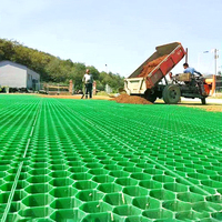 Grille de plantation d'herbe en nid d'abeille robuste PP HDPE geocell