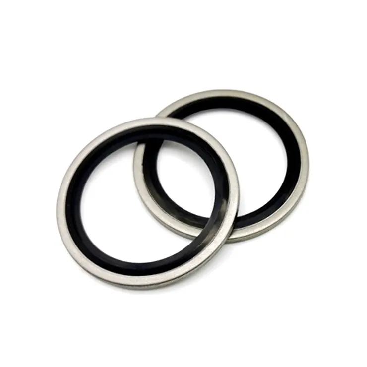 Dowty Washer Stock Rubber NBR FKM HNBR Zinc Plated Metal SS304 bonded seal BSP IMPERIAL METRIC