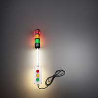 ONN-M4F Modulares LED-Licht mit Summer - 1 bis 5 Farben Anpassbares Stapellicht für Fabrik-Arbeitsplatz-Alarmsystem