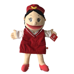 2025 Manufacturer Design Custom the Educational Plush Hand <strong>Puppet</strong> for Children Stuffed <strong>Puppet</strong> Toys - Product Image 3