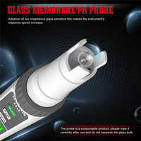 HT630A/B Personnalisé ODM OEM Stylo Type Mini Poche Aquarium Eau Alimentaire Température Numérique PH-Mètre ABS Matériel 0.1pH Précision LR44