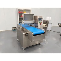 Machine à fabriquer des biscuits électriques pour boulangerie, avec découpe de pâte, pour biscuits aux noix, et déposeuse de biscuits sablés à buse de coupe de fil