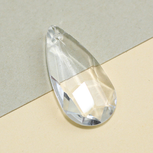 Breloques au chalumeau pendentifs <span class=keywords><strong>lustre</strong></span> <span class=keywords><strong>en</strong></span> <span class=keywords><strong>verre</strong></span> clair conception goutte d'eau à facettes <span class=keywords><strong>pour</strong></span> arbre de noël mariage maison perles de <span class=keywords><strong>verre</strong></span> <span class=keywords><strong>en</strong></span> cristal - Product Image 5