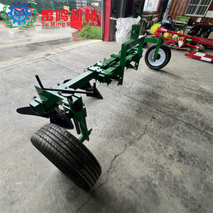 Nouvelle charrue à 4 rangs, type suspendu, espacement réglable des rangs, machine de creusement de fossés et de culture pour les champs de légumes, de maïs et de blé - Product Image 3