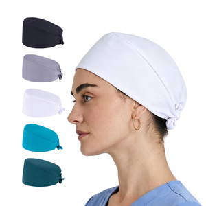 Gorros Quirúrgicos Blancos para Enfermeras, Unisex, Uso Hospitalario, Gorros Médicos para Enfermeras OEM - Product Image 1