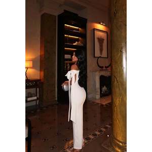 Vestido de Noche Midi Blanco Brianna - Product Image 3