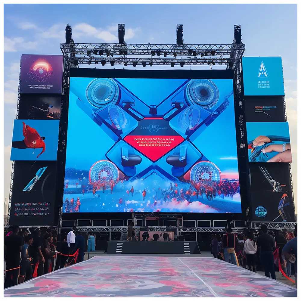 Indoor Concert Stage Led Screen Panels 3840hz Turnkey Solution Led Video Wall System Led Display Pantalla