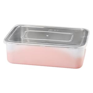 Meal Gag <b>Lunch</b> <b>Box</b> Set With Insulated Bag Pink Rectangle Food Storage Container For Work And School - Product Image 5