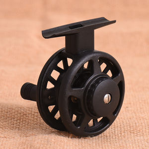 WEIHE-rueda delantera de ABS de pie alto para pesca, carrete de pesca de hielo con mosca, izquierda, molinete r - Product Image 3