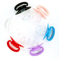 Sucette ABDL pour adultes, en silicone de qualité alimentaire, détachable, mignonne, avec embout suceur, vente en gros, personnalisable, pour l'anxiété