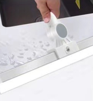 Silicone Squeeze pour laver les sols Outils de nettoyage Grattoir à vitres Poils d'animaux Balayage antiadhésif et cuisine