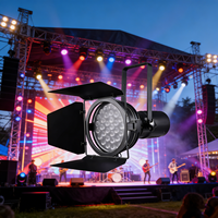Luz Fresnel LED de Alta Gama para Estudio de TV, Teatro y Video, 300W, Blanco Cálido/Blanco Frío, de Aluminio y Plástico