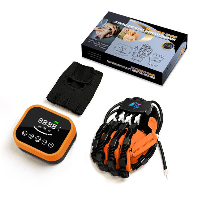 Rehabilitation Robotic Gloves Lightweight Passive Finger Trainer Equipment for Home Hospital Use Stroke Hemiplegia Elderly