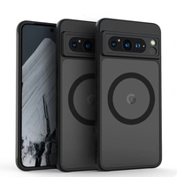 Pour Google 9 étui dur PC mat magnétique sans fil charge housse de téléphone pour Google Pixel 9 Pro XL 8 8Pro 8A
