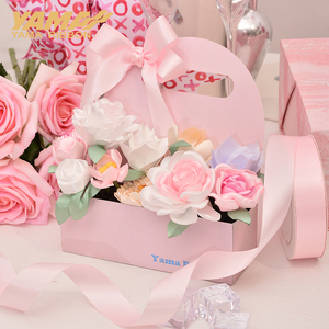 야마 리본 스톡 밝은 색상 1 인치 25mm 양면 새틴 리본 롤 100 야드 - Product Image 6