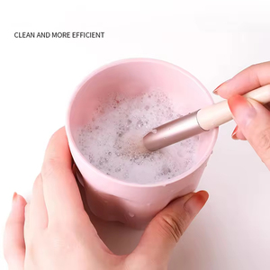 Soporte multifuncional de acrílico para bolígrafos, herramientas de uñas, taza para lavar pinceles de uñas, plato para manicura - Product Image 4