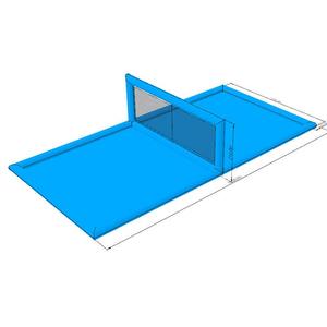 <span class=keywords><strong>Jeu</strong></span> <span class=keywords><strong>de</strong></span> sports <span class=keywords><strong>de</strong></span> terrain <span class=keywords><strong>de</strong></span> <span class=keywords><strong>Polo</strong></span> aquatique étanche à l'air, terrain <span class=keywords><strong>de</strong></span> volley-ball flottant gonflable, terrain <span class=keywords><strong>de</strong></span> plage, <span class=keywords><strong>piscine</strong></span> d'eau à vendre - Product Image 5