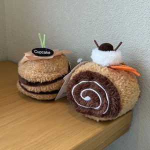 Lindos y Divertidos Bocadillos para el Té de la Tarde, Juguete de Peluche con Forma de Pastel de Comida Simulada, Adornos Decorativos de <span class=keywords><strong>Burrito</strong></span> de 10-13 cm, Relleno de Algodón PP Súper Suave - Product Image 2