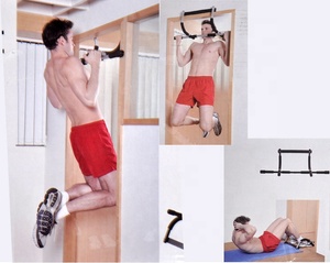 Pull up <strong>Bar</strong> Doorway Sit up Door <strong>Bar</strong> Portable Gym Chin-Up for Upper Body Workout - Product Image 5