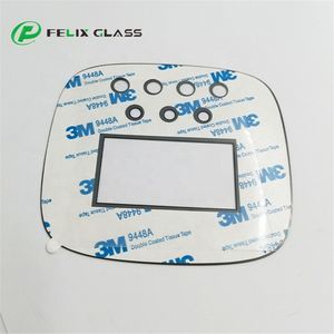 Lentille en verre trempé solide anti-explosion pour stations d'alimentation mobiles industrielles - Encre résistante à la décoloration, haute durabilité, surface 9H - Product Image 5