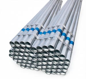 Tuyau en <span class=keywords><strong>acier</strong></span> rond galvanisé à chaud, diamètre personnalisé pour poteaux de clôture et projets de construction - Product Image 1