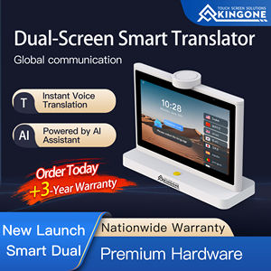 Dispositivo de Traducción de Escritorio con Pantalla Dual y Voz AI, Sistema Operativo Android, Comunicación en Tiempo Real, Compatible con 50 Idiomas, con Tecnología Adva - Product Image 2