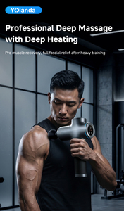 Pistola de Masaje Profesional de Alta Potencia 35kgf, Vibración Intensa, Masajeador de Tejido Profundo con Impulsos para Fascia - Product Image 2