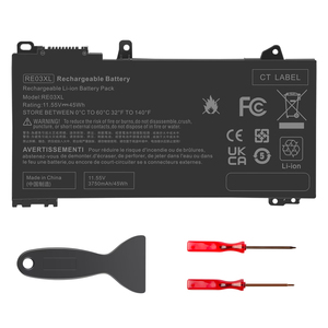 Original 11.55V 41.5Wh 3450mAh Long Cycle RE03XL <b>Battery</b> for HP HSTNN-DB9N Durable <b>Battery</b> - Product Image 1