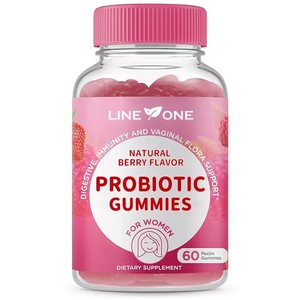 Suplemen Vegan Kesehatan Wanita OEM Probiotik Gmmies dengan Cranberry untuk Mendukung Kesehatan Pencernaan - Product Image 1