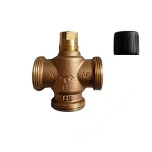 VXP45.20 Válvula Mezcladora de 3 Vías Roscada de Bronce, PN16, DN20, Kvs 4 M³/h, Recorrido de 5.5 mm, 1~110°C, para Sistemas HVAC - Product Image 4
