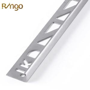 Moderno metallo a forma di L rivestimento per piastrelle ad angolo con profilo angolare decorativo in acciaio inossidabile resistente impermeabile per rivestimento di piastrelle - Product Image 4