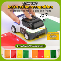 Zhorya Line Following RC Car con 2,4 GHz Control remoto Programable STEM Toy y música Reconocimiento de color Juguetes interactivos