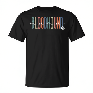 T-shirt Bloodhound Mama per gli amanti dei cani, regalo per la festa della mamma - Product Image 3