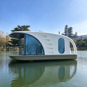 Cabaña Flotante LUBAN <span class=keywords><strong>FH90</strong></span> |   Casa flotante impermeable para todo tipo de clima con construcción de vidrio y aluminio de primera calidad - Product Image 3