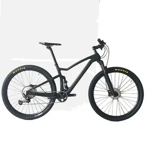 29er komple dağ bisikleti BB92 12X148mm arka 180mm rotor 12 hız karbon tam süspansiyon bisiklet komple bisiklet