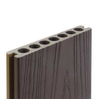 Planche de terrasse extérieure en WPC coextrudé à emboîtement, plancher composite imperméable et antidérapant pour jardin, patio, balcon