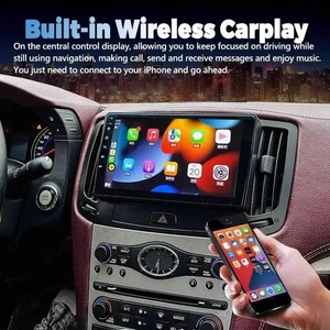 Radio Android para Auto Infiniti G25 G35 G37 2004-2013, Navegación GPS, Audio, Estéreo, Reproductor Multimedia de Video, Unidad Principal, CarPlay - Product Image 2
