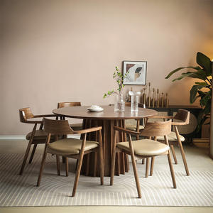 Table ronde <span class=keywords><strong>en</strong></span> <span class=keywords><strong>bois</strong></span> massif simple nordique style maison <span class=keywords><strong>petit</strong></span> restaurant <span class=keywords><strong>en</strong></span> rondins table ronde créative décontractée table basse - Product Image 6