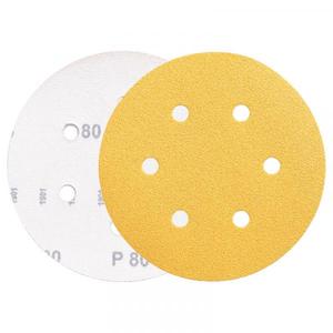 แผ่นเฟอร์วี VDG150/150เวลโคร 'gold'' ø150mm - EAN 8012667360085กัดกร่อนกระดาษขัด - Product Image 1